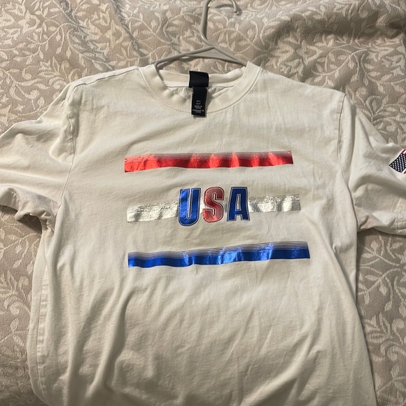 White USA shirt - Picture 1 of 3